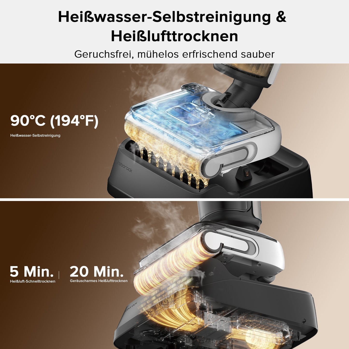 Roborock F25 & F25 LT Nass-Trockenstaubsauger