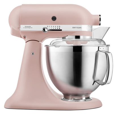 KitchenAid 4,8 L 5KSM185 Artisan Küchenmaschine Meatlover Metallfleischwolf 5KSMMGA Gr. 8