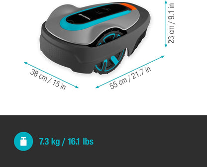 Gardena Sileno City Mähroboter bis 600 m², Mehrfarbig