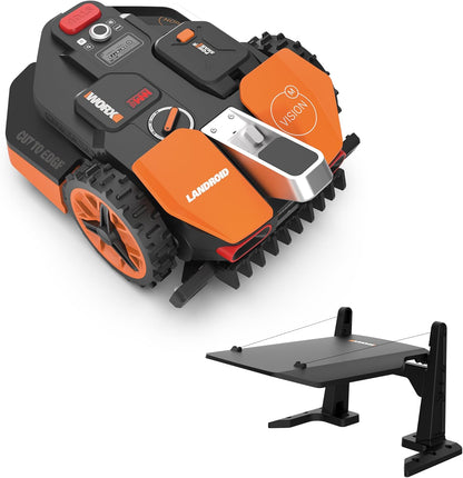 WORX Vision M800 Mähroboter 800 m² ohne Kabel, KI & Igelschutz