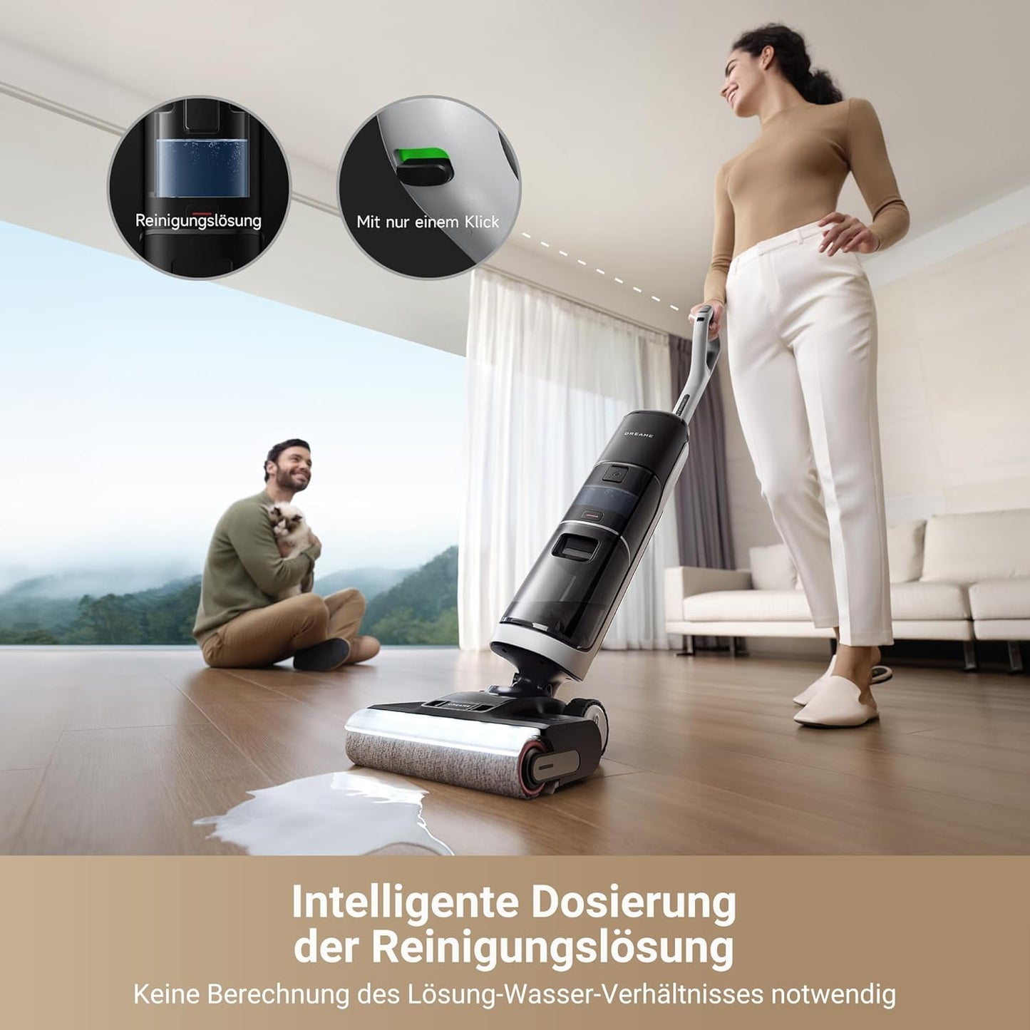Dreame H14 Pro, 18kPa, Nass/Trocken, 180° Flach, App