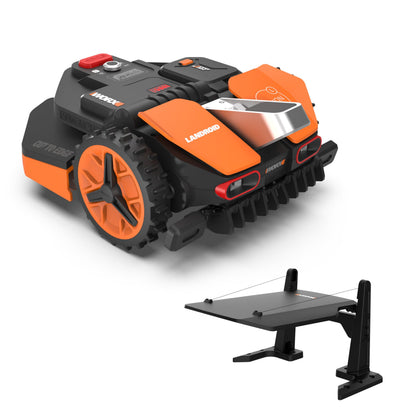 WORX Landroid Vision M800 Mähroboter WR208E.1 für Gärten bis 800m², AI Rasenmäher Roboter ohne Begrenzungskabel (WLAN & Bluetooth, aktive Hindernisvermeidung mit KI-Technologie, Igelschutz)