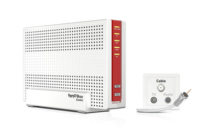 AVM FRITZ!Box 6591 Cable WLAN AC+N (DOCSIS 3.1, Dual-WLAN 1.733 + 800 Mbit/s, MU-MIMO, VoIP)