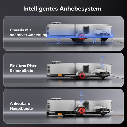 Roborock Saros 10 Saugroboter mit Dual Anti-Tangle System