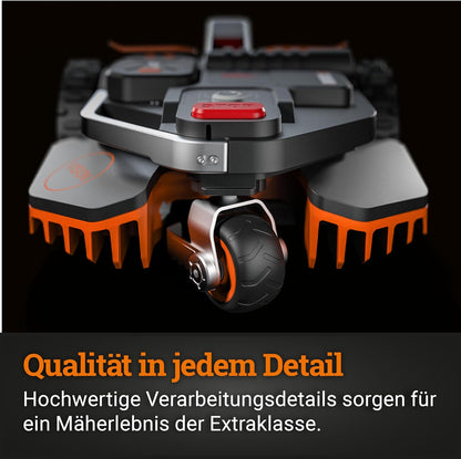 WORX Vision S250 Mähroboter 250 m² ohne Kabel, KI & Igelschutz