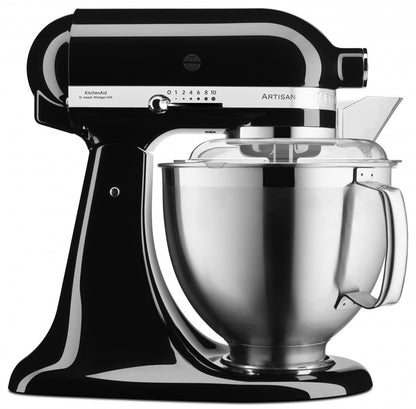 KitchenAid 4,8 L 5KSM185 Artisan Küchenmaschine Meatlover Metallfleischwolf 5KSMMGA Gr. 8