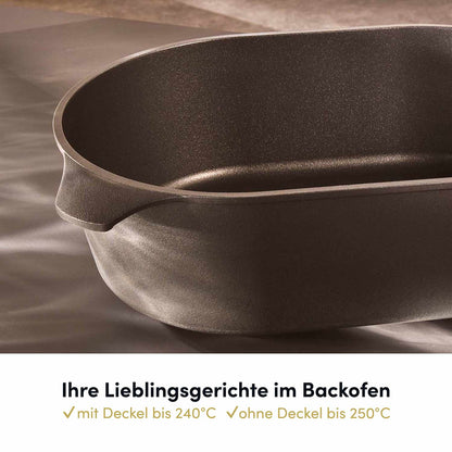Bräter 33,5 x 23,5 cm I Deckel optional