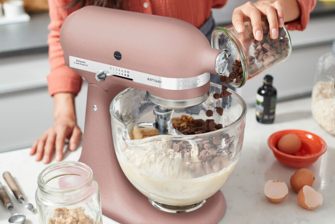 KitchenAid 4,8 L 5KSM185 Artisan Küchenmaschine Icelover Eiszubereiter 5KSMICM