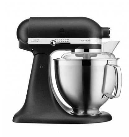 KitchenAid 4,8 L 5KSM185 Artisan Küchenmaschine Meatlover Metallfleischwolf 5KSMMGA Gr. 8